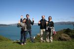 Matiu Somes Island - 12 - Maca, Mika, Jeff, Flo