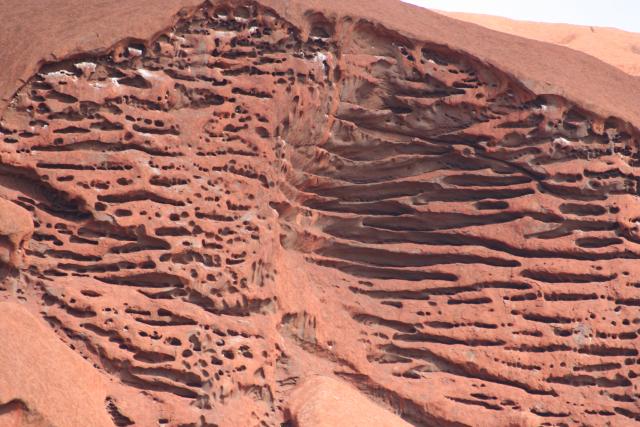 093 - Uluru, east side detail