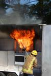 11 - Te Kuiti - Fire brigade demo