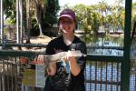 023 - Flo & baby saltie, Crocodylus Park