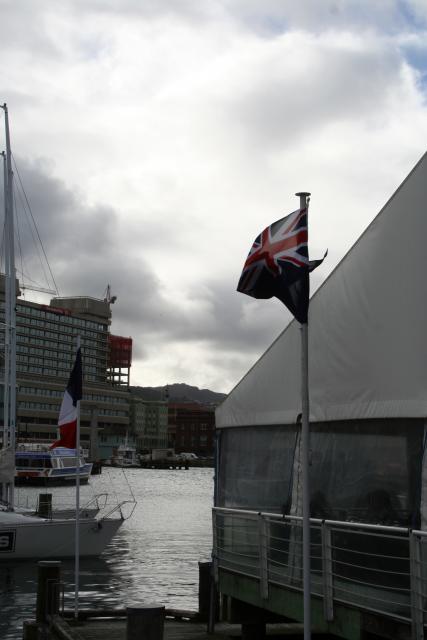 22 - French All Blacks support, waterfront