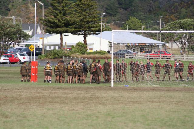 Marists Vs Sealords - 14 - Rugby game behind