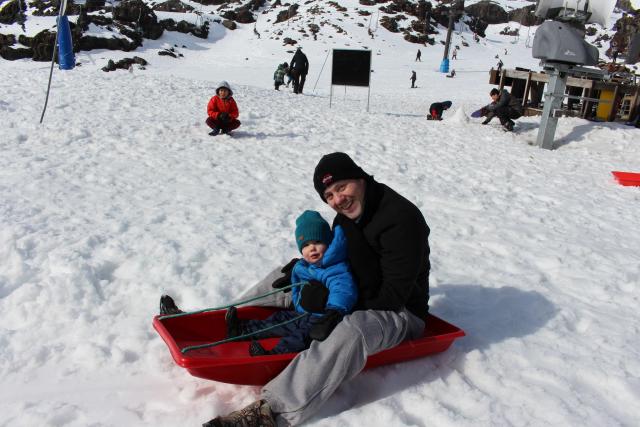 Whakapapa 09 - First time sledging