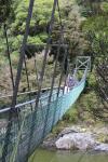 Tutuwai Hut 17 - Swingbridge on Tauherenikau river