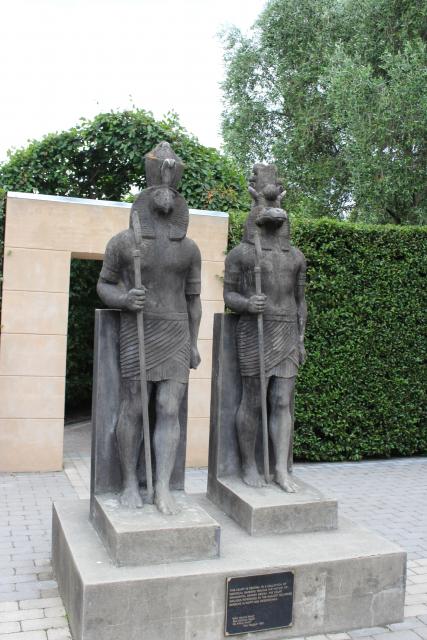 152 - Sobek and Horus, Hamilton Enclosed gardens