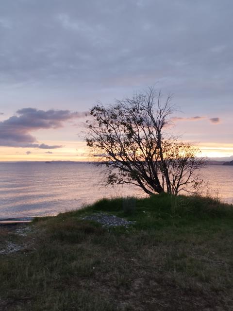 108 3 Sunrise on Lake Taupo