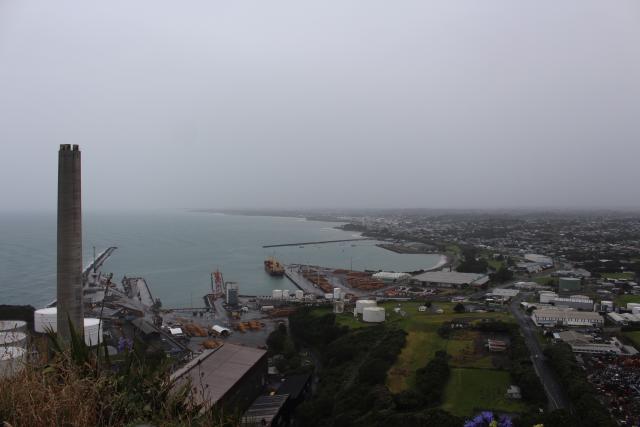 135 New Plymouth - View East from Paritutu Rock