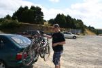 Manawatu - 13 - Jeff et notre rack à vélos