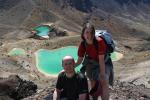 069 - Tongariro - Jeff, Flo & Emerald lakes