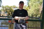 022 - Jeff & baby saltie, Crocodylus Park