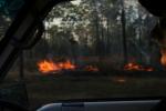 038 - Bush fire on Stuart Highway