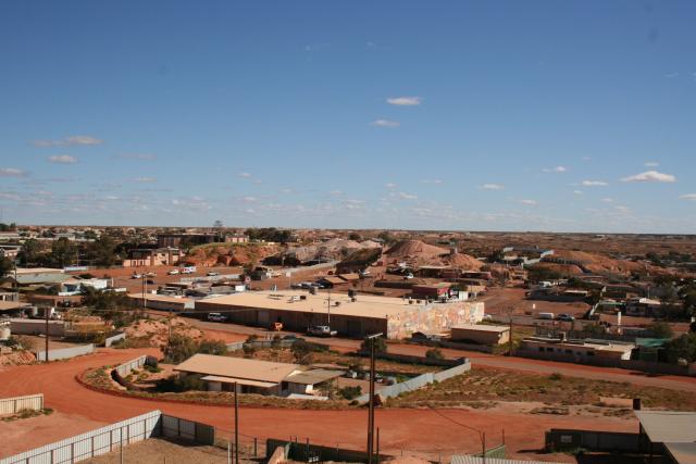 104 - Coober Pedy city centre from Big Winch