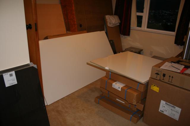2012-02-29 Kitchen cupboards delivered