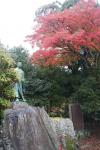 Japon - 101 - Statue of Suminokura Ryoi, Kameyama-koen