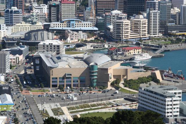Te Papa from Mt Victoria